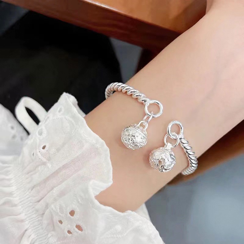 Indah~niche Korea Manik-Manik Hetian Giok Gelang All-Match ins Gaya Mutiara Perempuan Gelang Bracelet