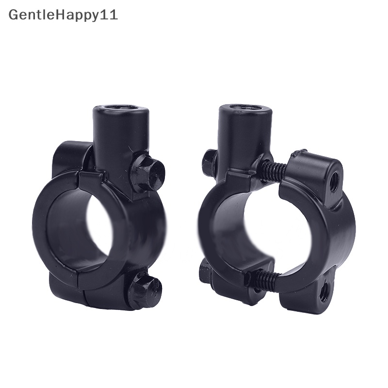 Gentlehappy 2Pcs Stang Klip 10/8/6mm Ulir Adaptor Spion Motor id