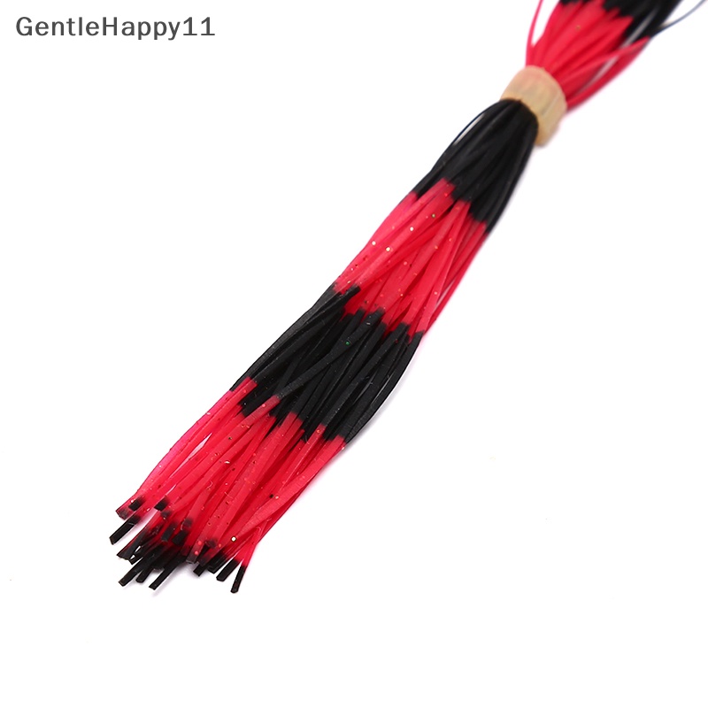 Gentlehappy 12ikat Rok Mix Silikon Untuk Jig Lures Squid Skirt Fly Tying Material id