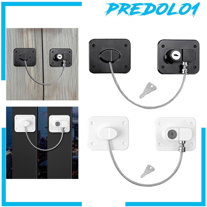 [Predolo1] Pembatas Pintu Lemari Kunci Pengaman Childproof Untuk Rumah Kantor