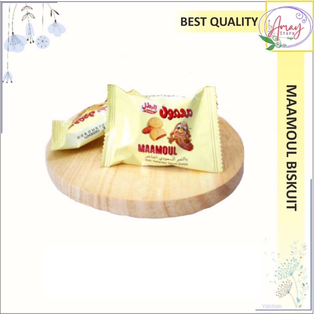 

BISA COD - Mamool Biscuit/ Biskuit Maamoul isi selai Kurma / BISKUIT KURMA PER PCS