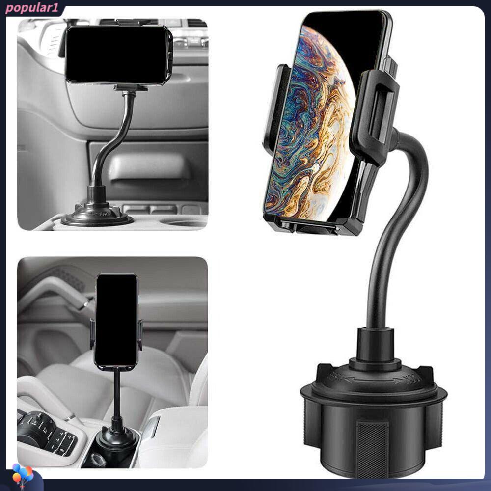 POPULAR Dudukan Mobil Hot Sale Universal Gooseneck Cup Cradle Untuk Handphone