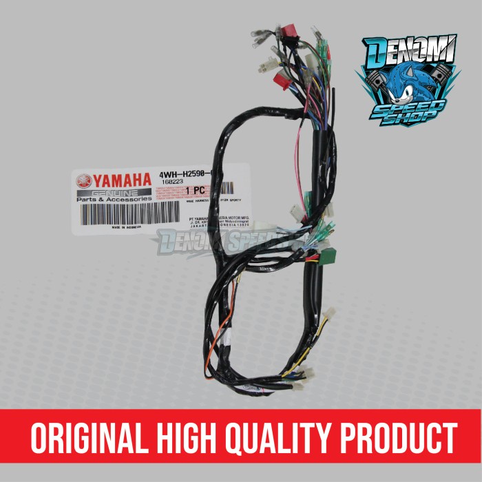 Kabel Body Bodi Set Wire Harness Assy Yamaha F1ZR FIZR F1Z FIZ R Original YGP 4WH-H2590-00