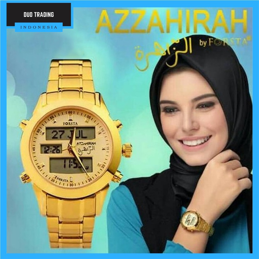 JAM TANGAN FORSTA AZZAHIRAH ALL GOLD WOMAN JAM TANGAN WANITA ORIGINAL