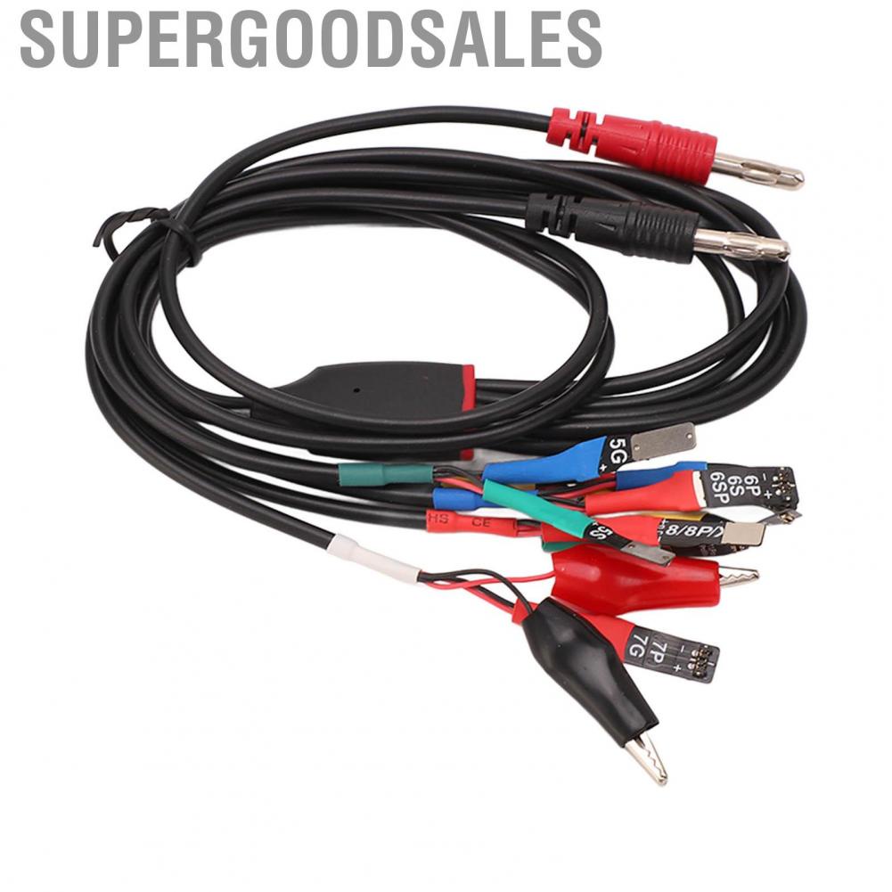 Supergoodsales Switch Power Supply Test Cable  Phone PVC Sheath Red Copper Wire Core Stable Multifunction for Electronic Equipment