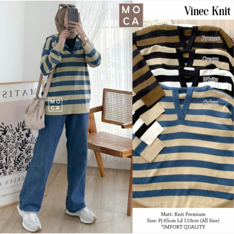 VINEC KNIT ORI MOCA | Ld110 Knit Premium