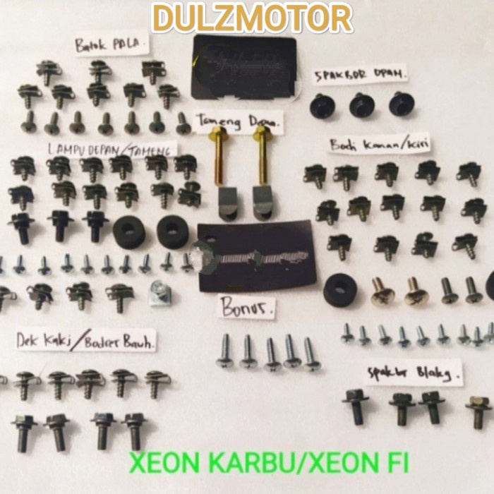 Baud Fullset Bodi Yamaha Xeon Karbu