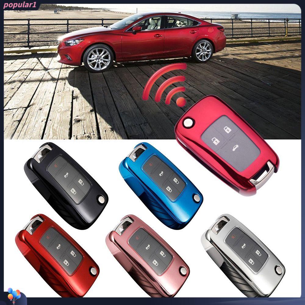 POPULAR Remote Key Case New Aksesoris Mobil Pelindung Fob Kunci Cover Untuk Chevrolet