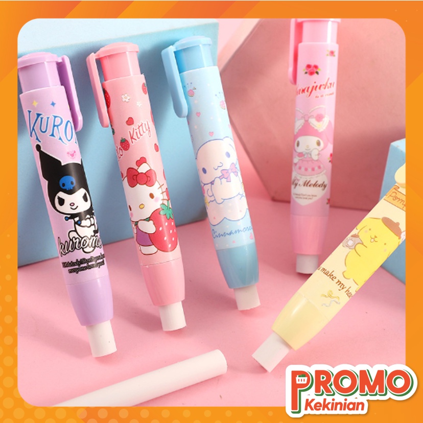 

PROMO KEKINIAN - S5828 Penghapus Pensil Mekanik Motif Karakter Lucu / Mechanical Eraser / Penghapus Bentuk Lipstick / Hapusan Eraser Lipstik