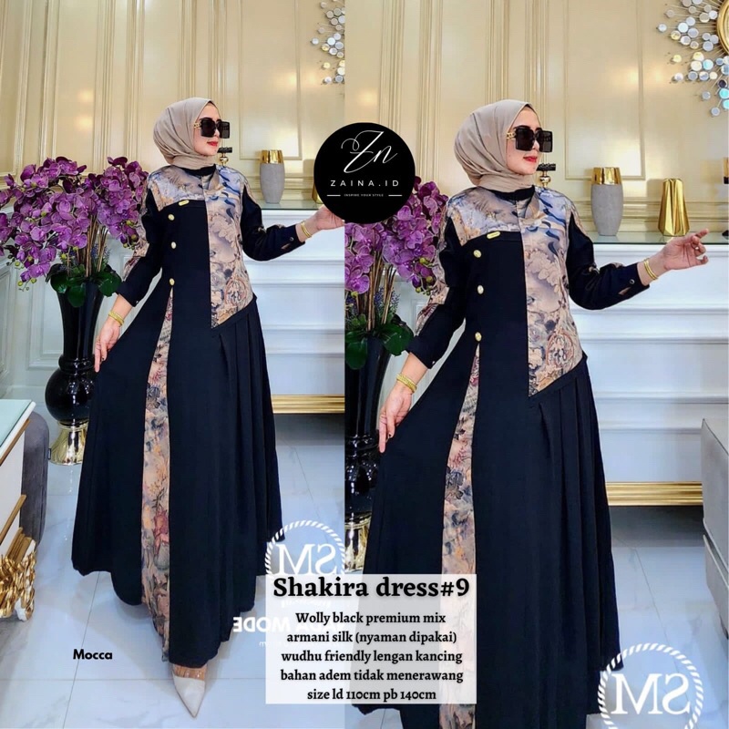 SHAKIRA DRESS #9 ORI ZAINA.ID