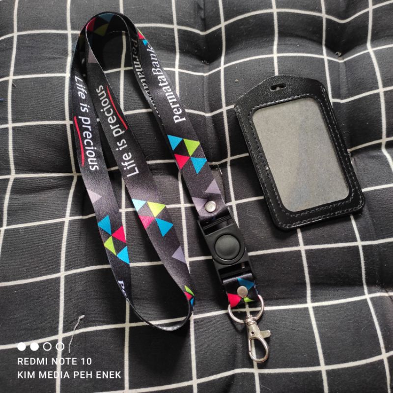 

TALI ID CARD PERMATA BANK / LANYARD ID PERMATA BANK PERMATA PRINTING