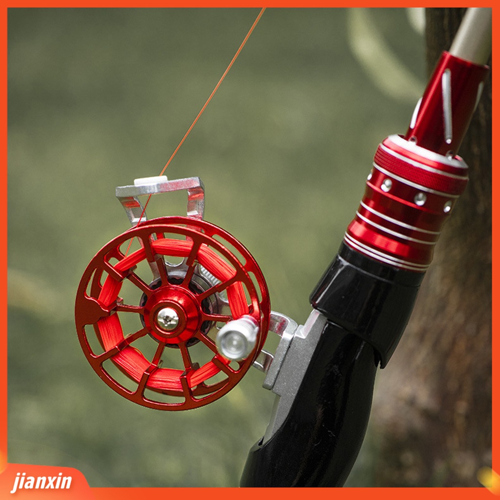 (In Stock) Gulungan Pancing Bertulang Standar/ Gaya Ringan Meningkatkan Kekuatan Keseluruhan Peralatan Memancing Roda Pancing Es Yang Nyaman