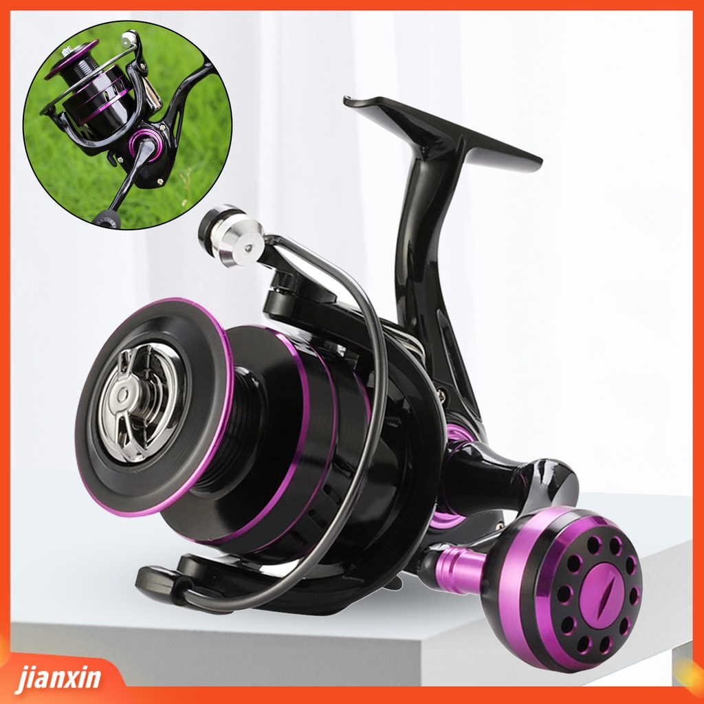 (In Stock) Gulungan Pancing Non-slip Hardness Tinggi Metal Powerfull Spinning Fishing Reel Untuk Outdoor