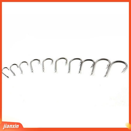(In Stock) 50Pcs/Lot Aneka Duri Kait Ikan Umpan Tackle Diasah Alat Pancing Kotak