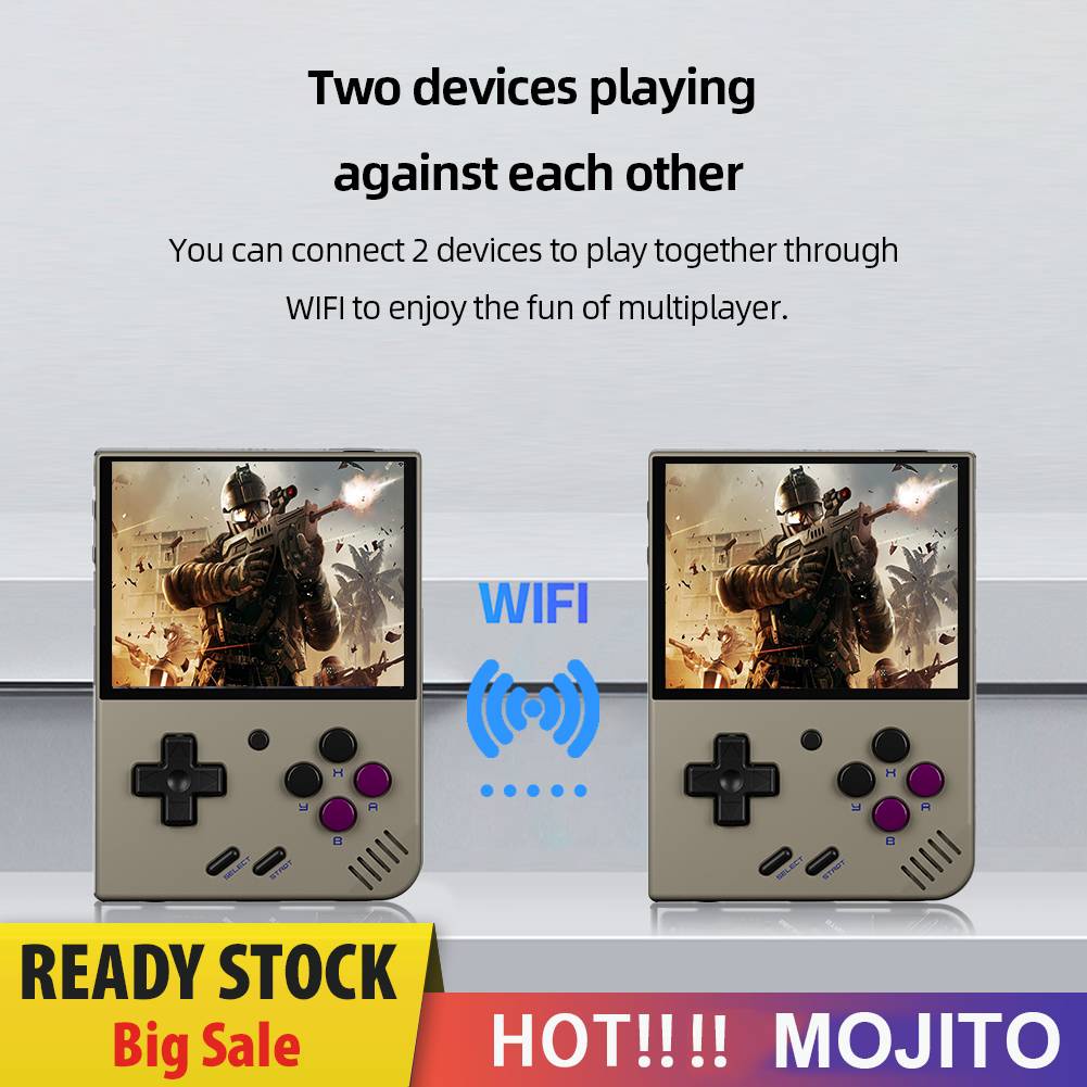 Miyoo Mini Plus Game Player 3000mAh WiFi Portable Video Player Untuk Dewasa Anak