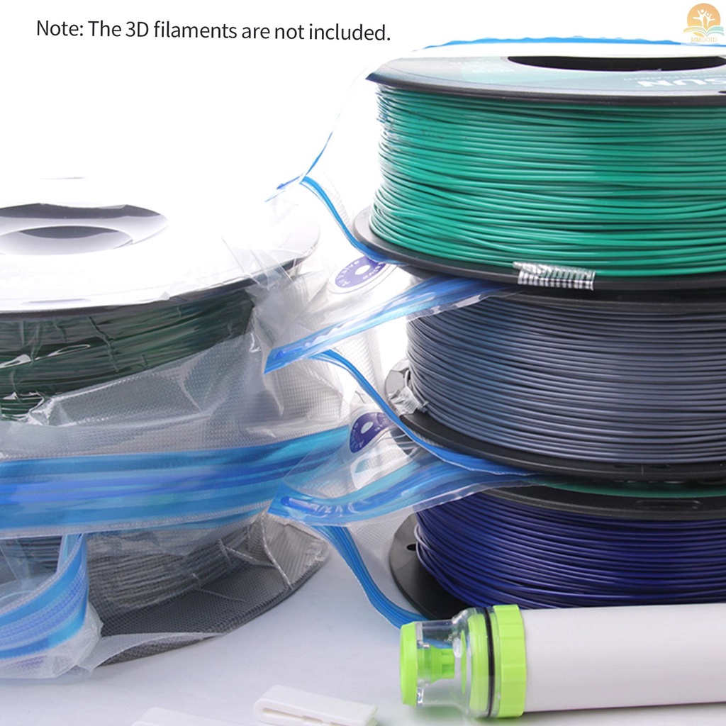 In Stock eSUN Vacuum Storage Bag Kit Untuk FDM 3D Printer Filament Vakum Kompresi Menebal Tas Penghemat Ruang Reusable Dry Pouch Dengan Pompa Tangan Klip Penyegel Indikator Kelembaban Ca