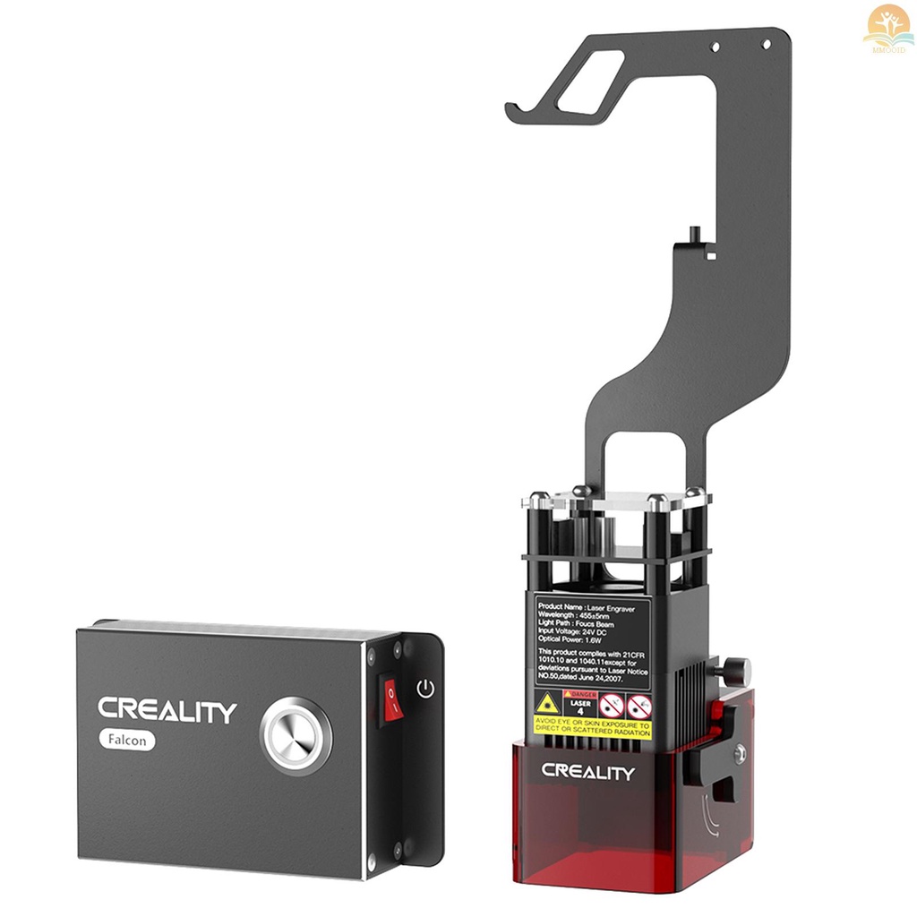 Tersedia Creality 1.6W Modul Laser 0.06x0.06mm Laser Spot Kompatibel Dengan CR-10 Mini/Ender-2 Pro/Ender-3 Neo/ Ender-3 V2 Neo/ Ender-3 Max Neo/ Ender-3 V2/Ender-3 /Ender-3 Pro/ Ende