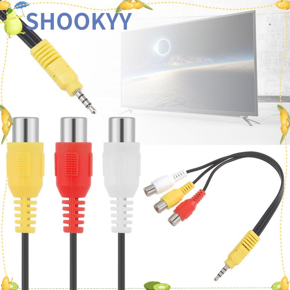 CHOOKYY Kabel Audio Laptop Male to Female Speaker Jack 3.5mm Ke3 RCA