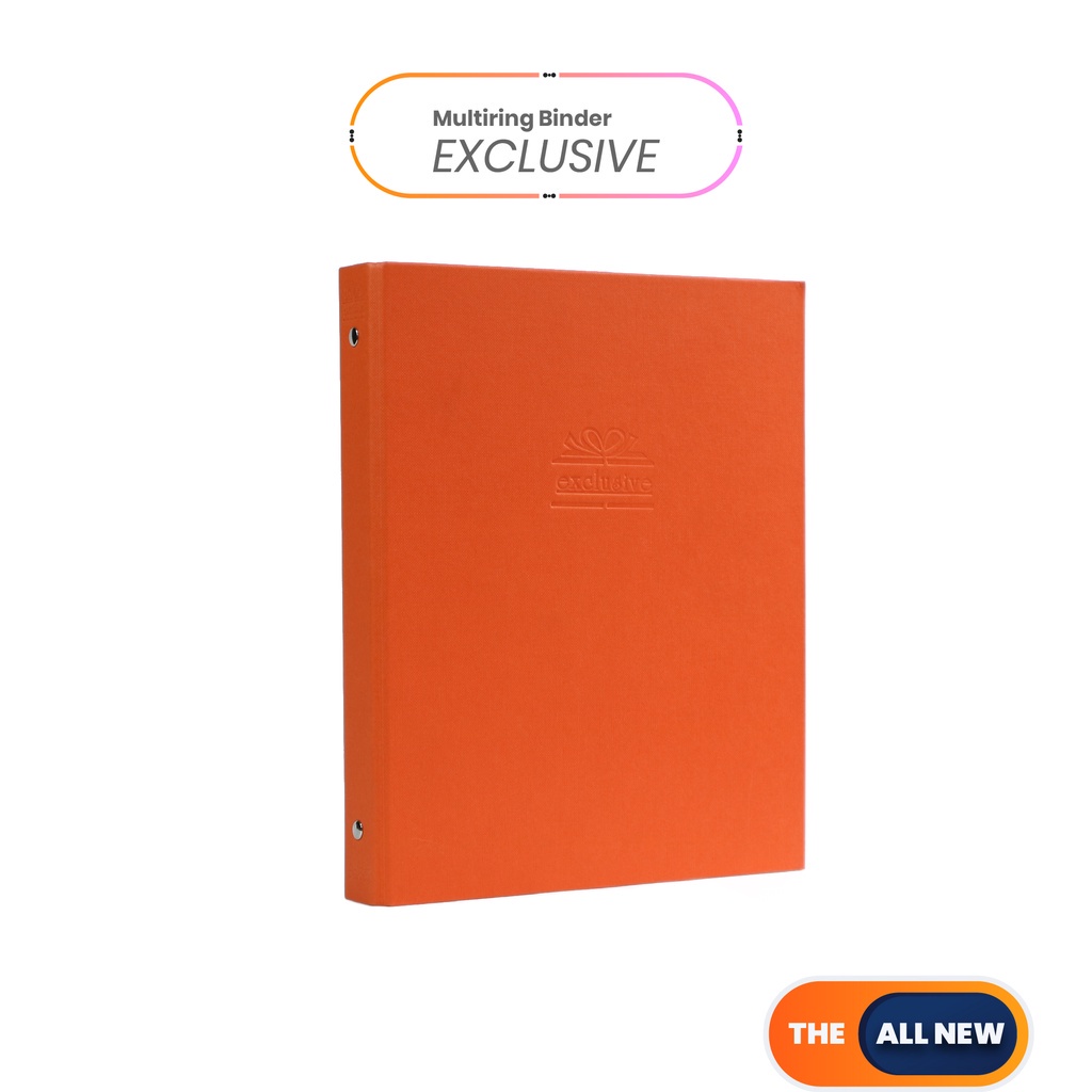 

[Artomas] Bantex Exclusive Multiring Binder B5/26 Ring O-25mm Orange #1327 12