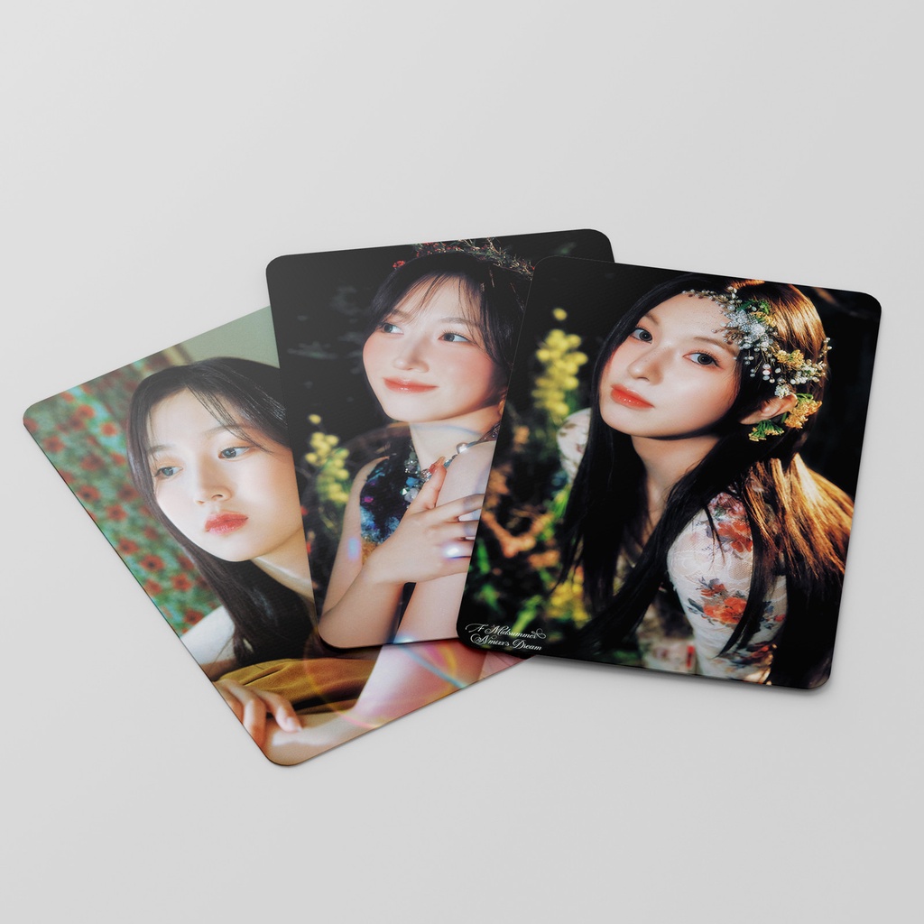 55pcs /box NMIXX Photocards A Midsummer Nmixx's Dream Album Kartu Lomo Kpop Postcards