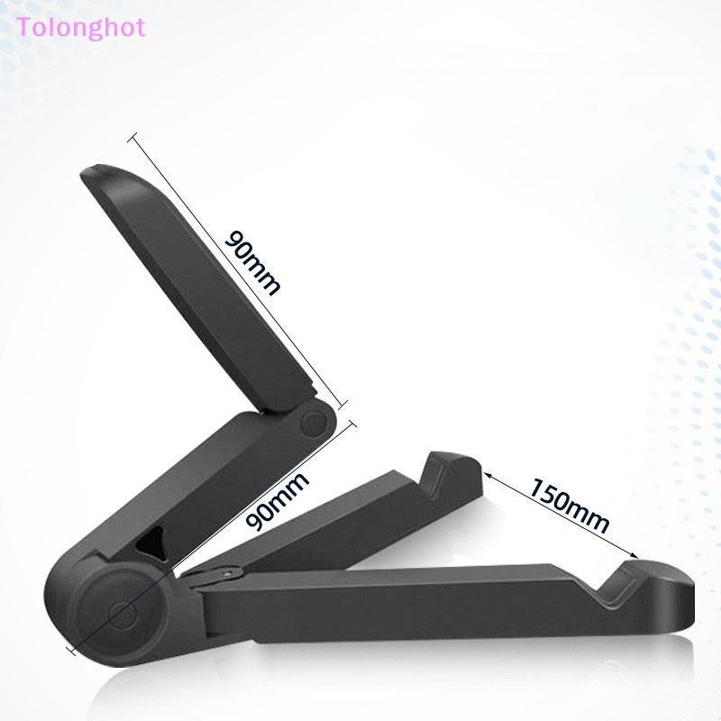 Tolonghot&gt; Holder Ponsel Tablet Lipat Universal Adjustable Desktop Stand Support Untuk IPad IPhone Table Stabilizer well