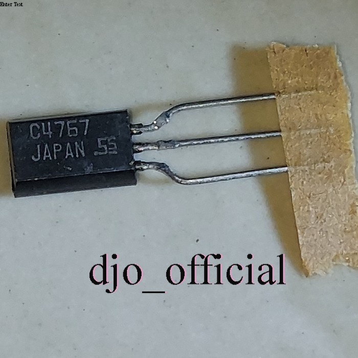 C4767 2SC4767 JAPAN Transistor NPN High Freq Amplifier To-92 2SC 4767