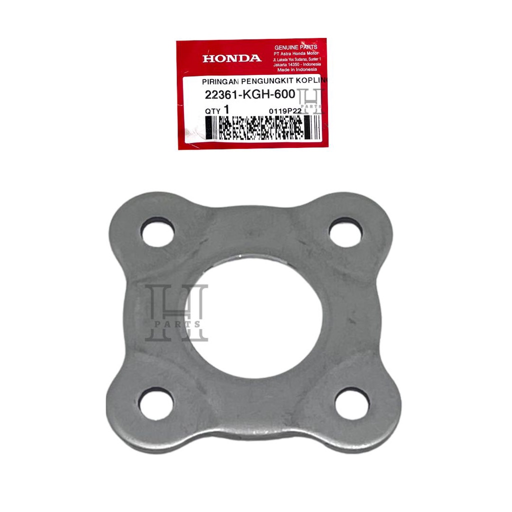 PIRINGAN PENGUNGKIT KOPLING PLATE CLUTCH LIFTER CS1, CBR 150R 22361-KGH-600 ASLI ORIGINAL AHM HGP HO