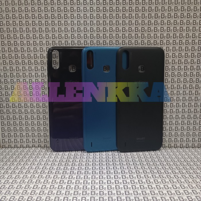 BACKDOOR BACKCOVER TUTUP BELAKANG BATERAI INFINIX SMART 4 X653 X653C - Hitam