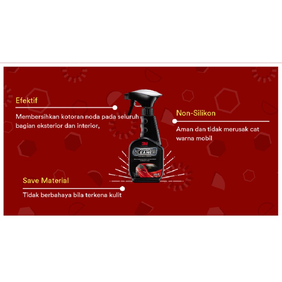 3M All Purpose Cleaner - Cairan Pembersih Mobil Serba Guna