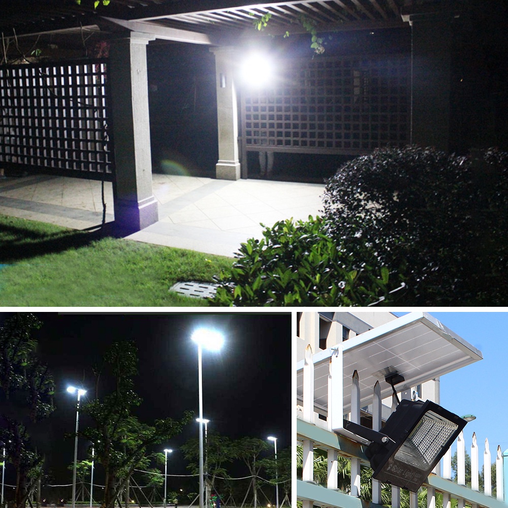 NEW LAMPU SOROT SOLAR CELL LED TENAGA SURYA LAMPU TENAGA MATAHARI LAMPU SOROT 45W Outdoor