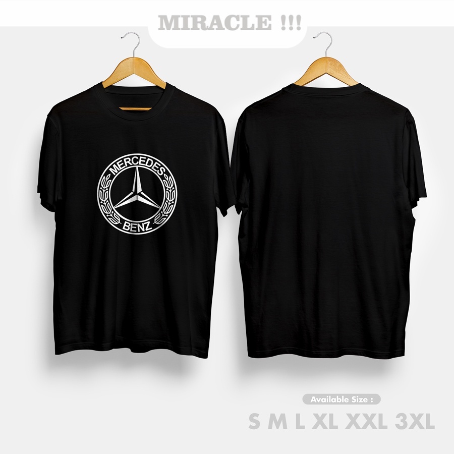 Kaos Baju Mobil Mercedes Benz Logo Kaos Otomotif