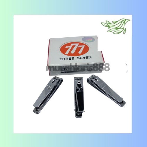Gunting Kuku 777 TANGGUNG / Original Three Seven Nail Clipper / Alat Potong Kuku Stainless Murah BES