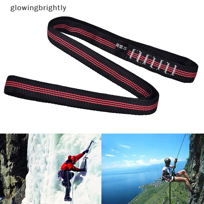 [glowingbrightly] 25kn 60cm Climbing Sling bearing Strap Tali Penguat Sabuk Load-bearing Bandlet TFX