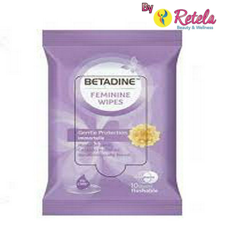 Betadine Femine Wipes 10 Sachet