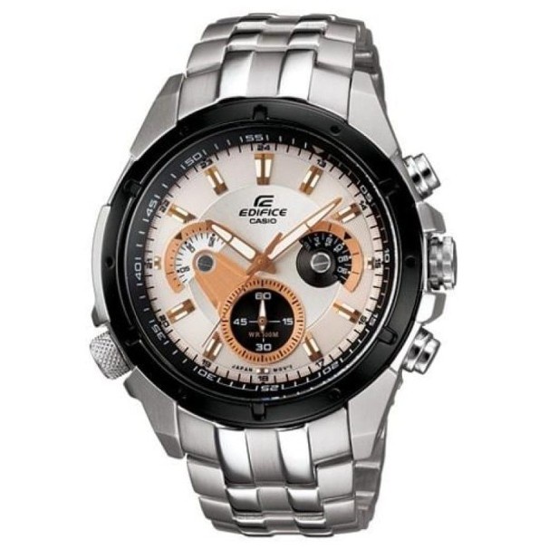 Original 100% Casio EDIFICE EF-535D-7AVDF Jam Tangan Pria Analog EF535D Garansi Resmi 2 Tahun