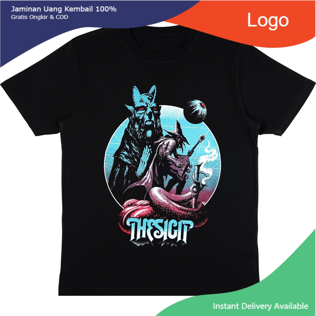 KAOS THE SIGIT - COGNITION TOUR | T-SHIRT BAND THE SIGIT TOUR AUSTRALIA | KAOS BAJU BAND HITAM
