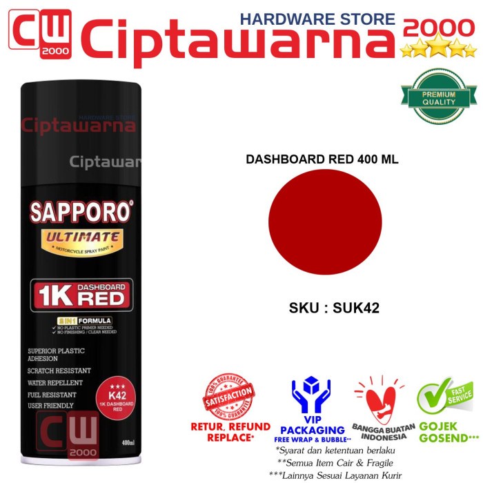 Cat Saporo Sapporo Ultimate SUK42 Dashboard Red / Sapporo Spray