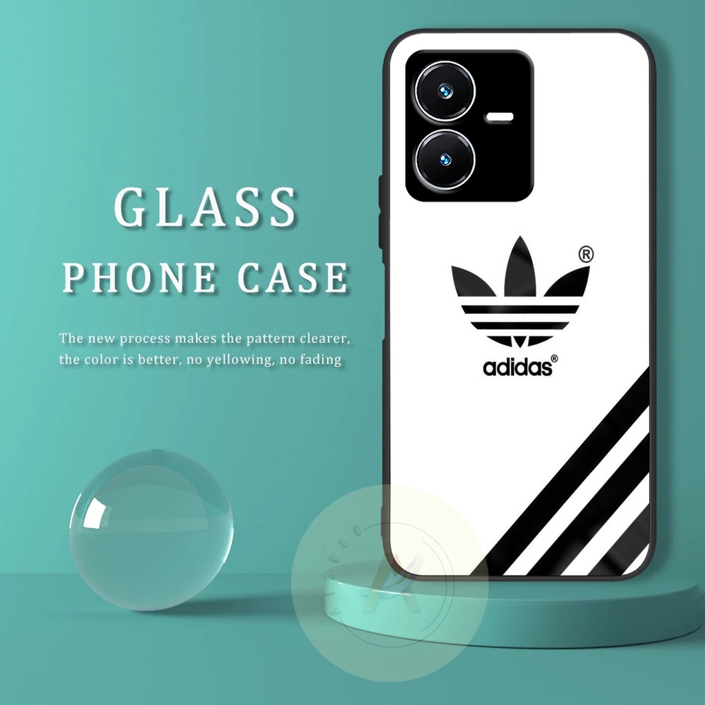 Softcase Glass VIVO Y22 2022 - GK08 - Case HP VIVO Y22 2022 - Case VIVO Y22 2022 - Kesing HP VIVO Y2