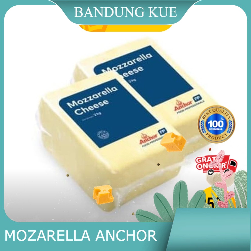 

Keju Mozzarella Anchor 250 Gram