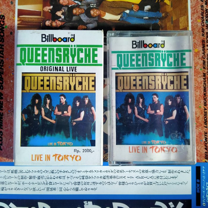 KASET QUEENSRYCHE LIVE IN TOKYO BILLBOARD