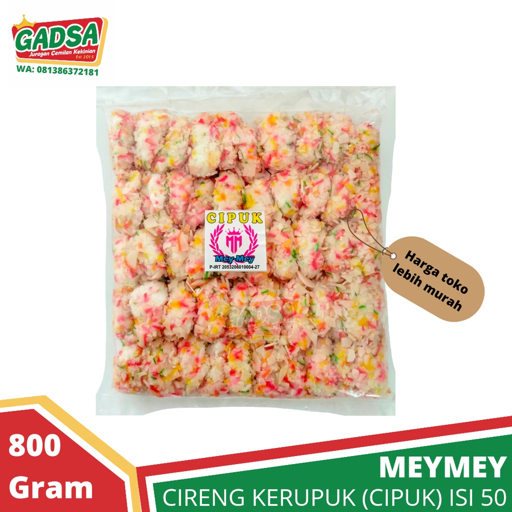 

Cireng Kerupuk Cipuk isi 50