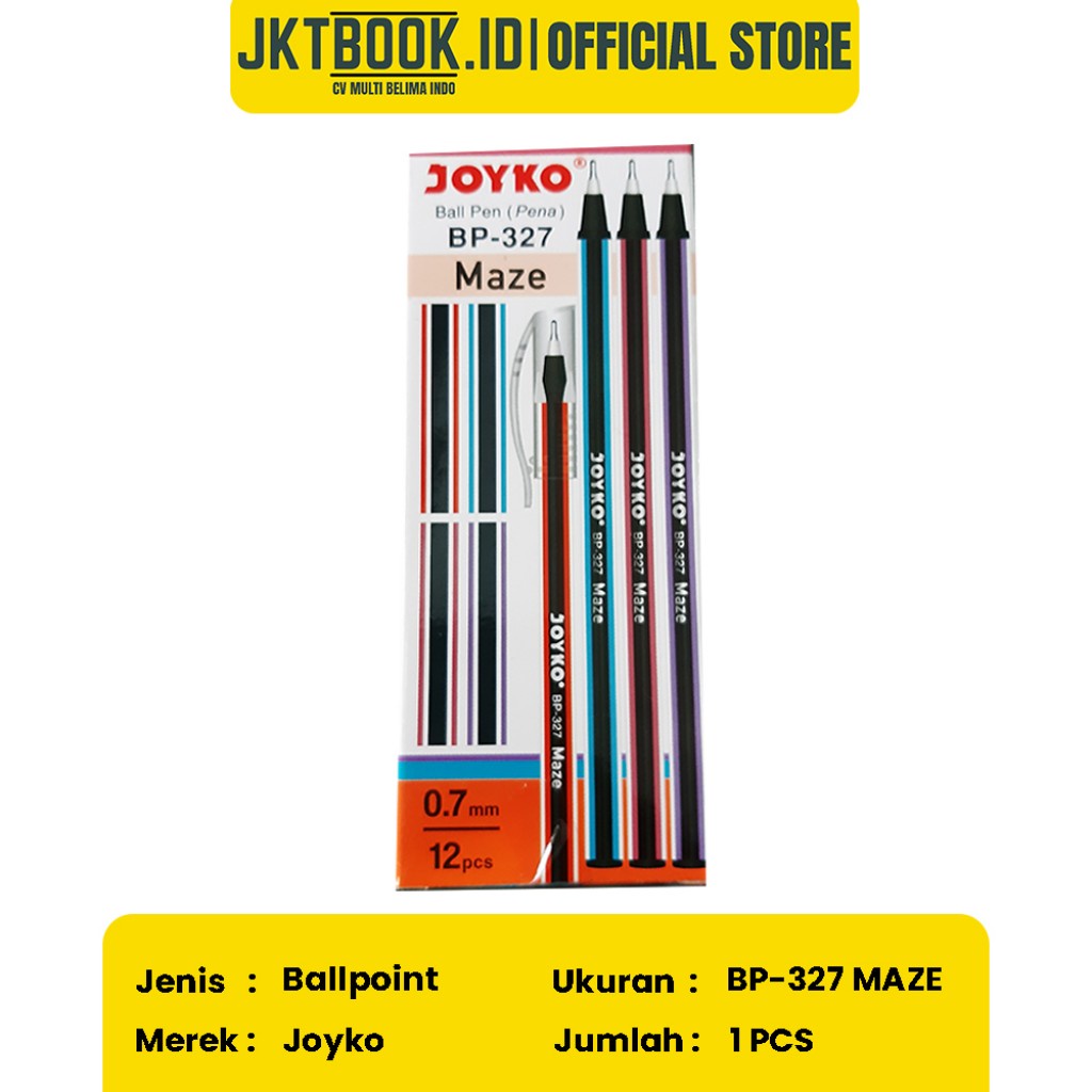 

Pulpen Joyko Maze BP-327