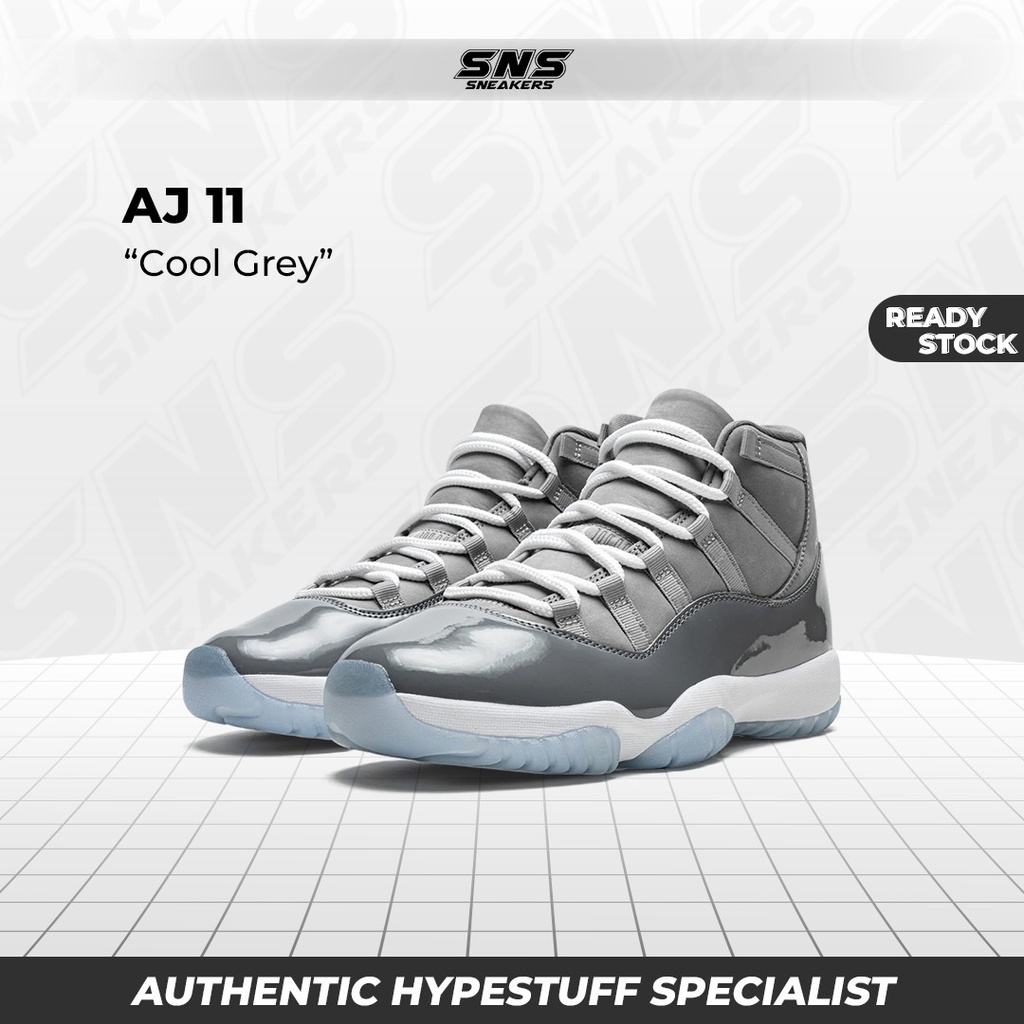 Nike Air Jordan 11 Cool Grey 100% Original Authentic