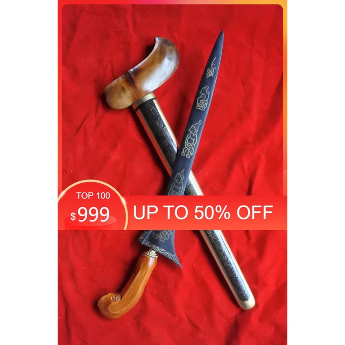 

keris punokawan alusan warangka pendok tebal tinggalan simbah buyut Termurah