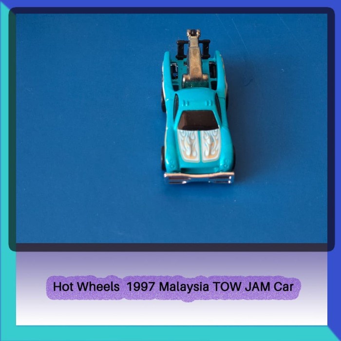 TERBARU Hot Wheels 1997 Malaysia Tow Jam Blue Car (used)