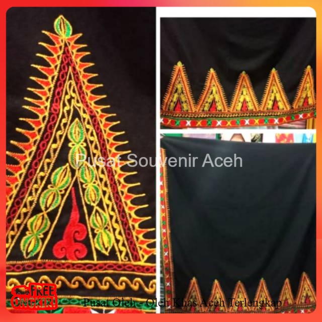 KAIN SONGKET KERAWANG GAYO ACEH | MOTIF PUCOK RUBONG