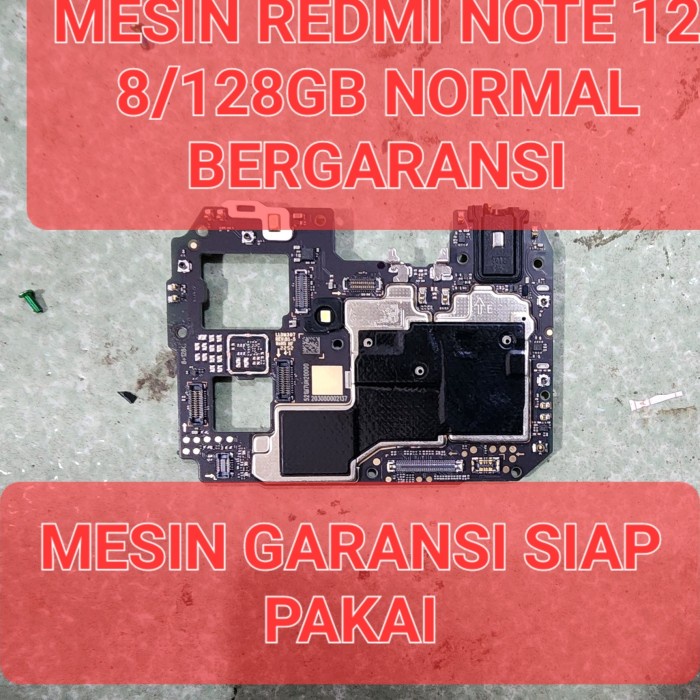 Mesin Redmi note 12 8/128gb normal mesin Redmi note 12 original normal