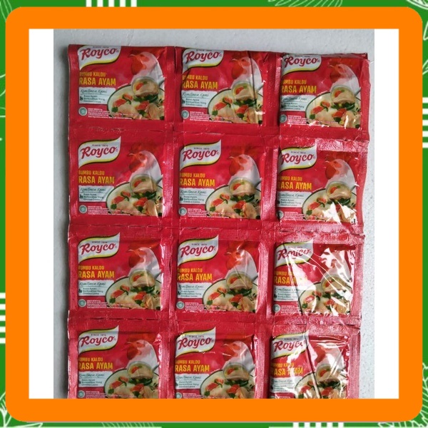 

Royco Bumbu kaldu rasa ayam 8 gram x 12 rasa sapi Best Seller