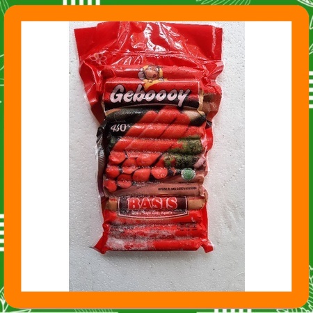 

GEBOOOYKU BASIS SOSIS AYAM SAPI 500 GR geboy Best Seller