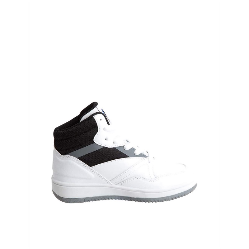 Payless LA Gear Childrens Hoops Basket Sneakers - White_10